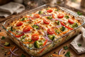 Arroz con Brócoli Asado