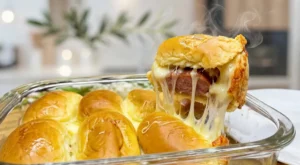 Panecillos Rellenos de Longaniza y Queso al Horno
